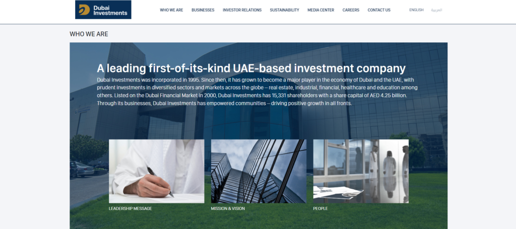 Dubai investments company